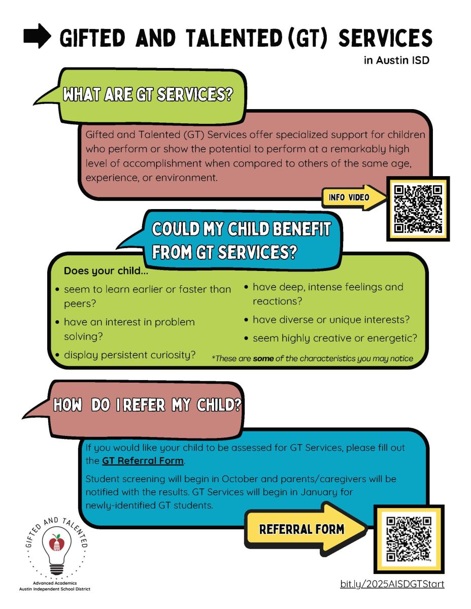 Gifted and Talented Referral English Flyer