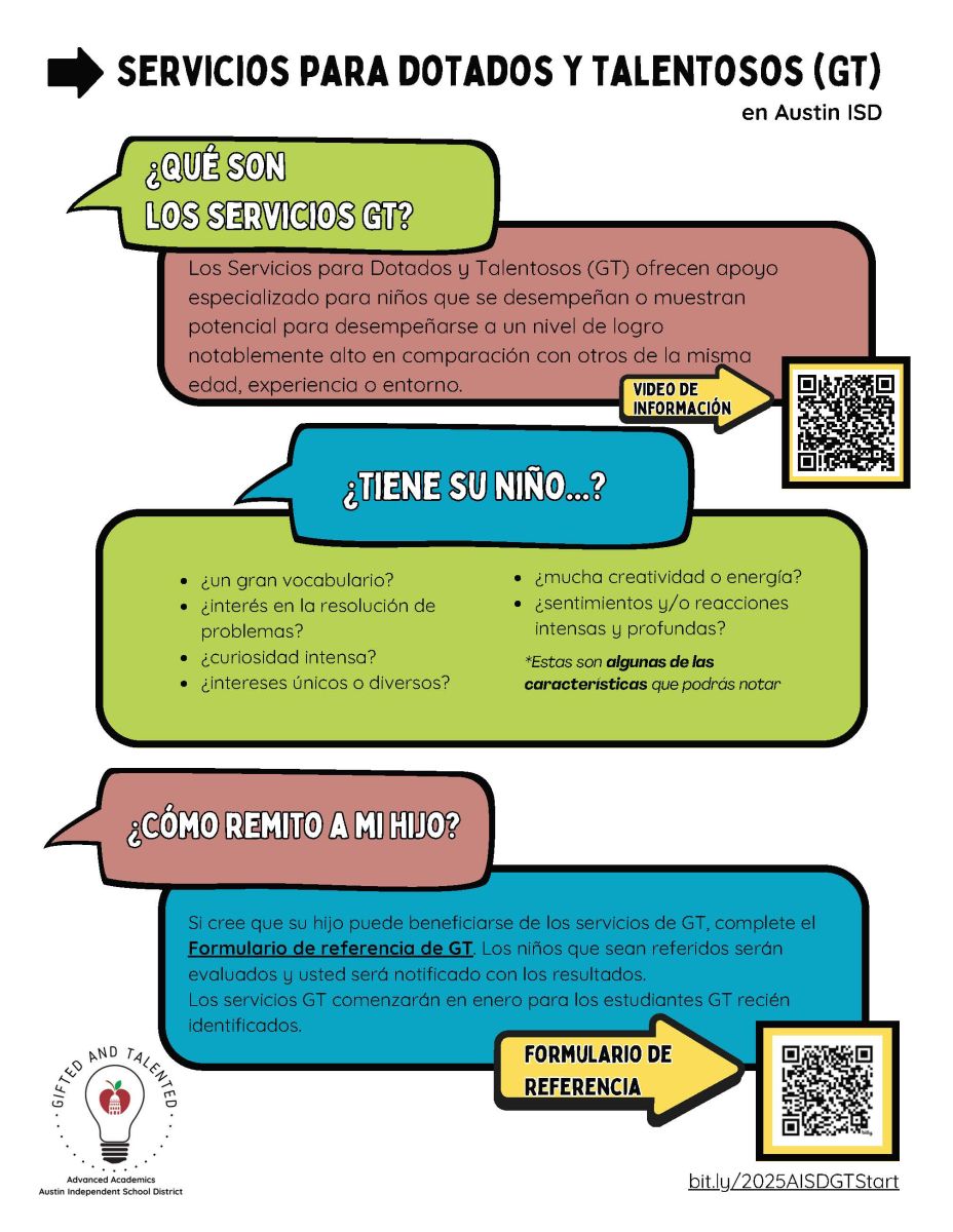 Gifted and Talented Referral Flyer