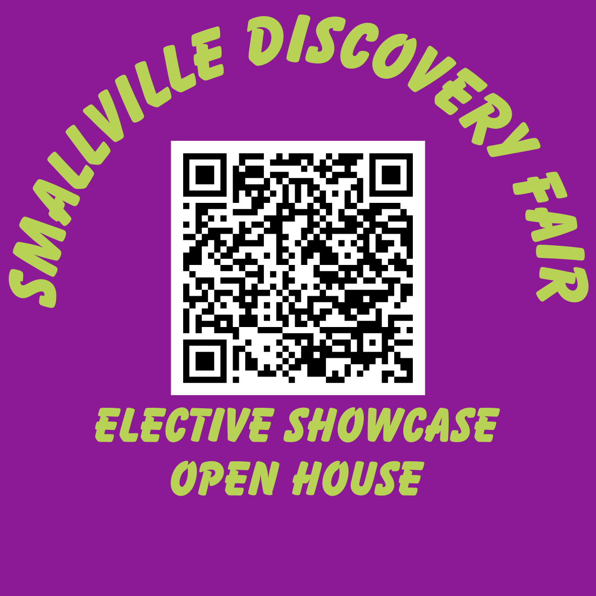 QR Code for Discovery Fair Flyer